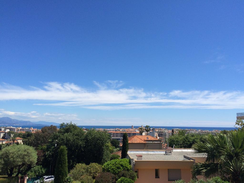 Vue Mer, Terrasse Et Parking Prive Antibes Zimmer foto